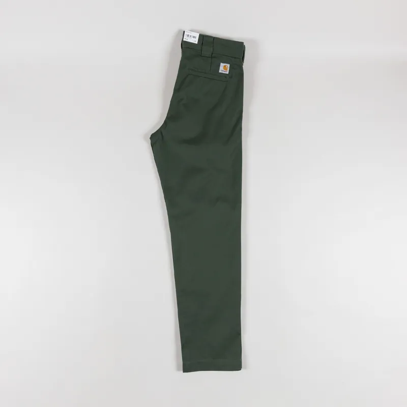 Carhartt WIP Master Pant Opuntia Rinsed Denison Twill-2