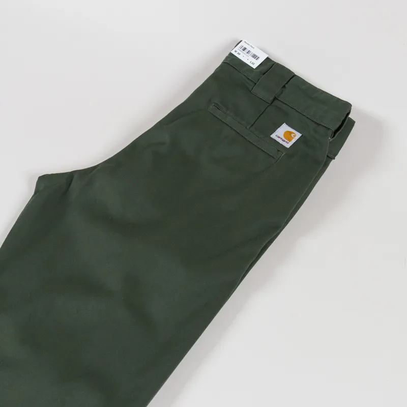 Carhartt WIP Master Pant Opuntia Rinsed Denison Twill-5