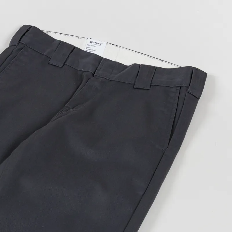 Carhartt WIP Master Pant Graphite Denison Twill-4