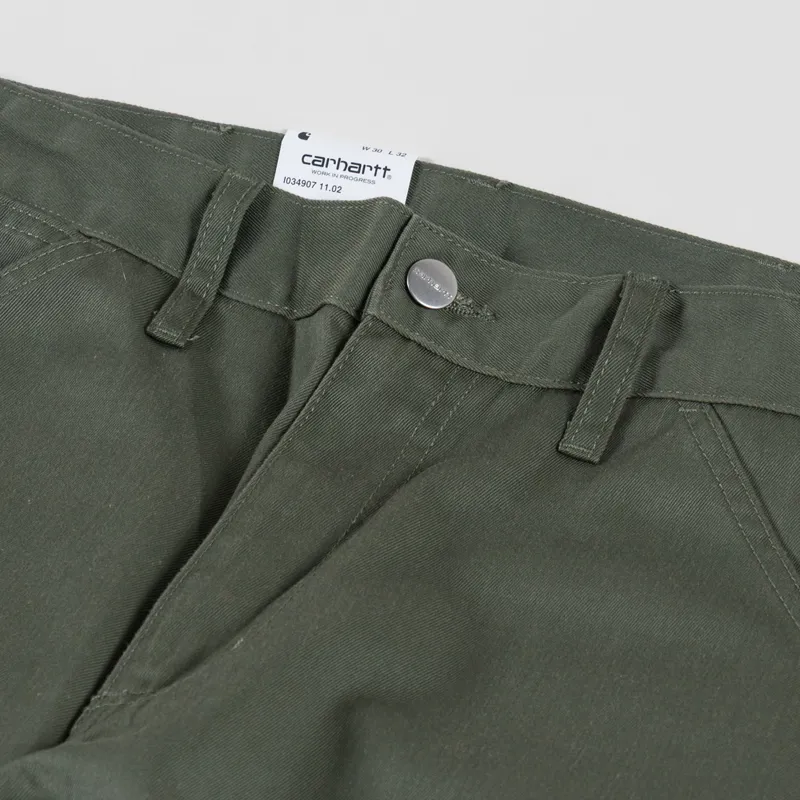 Carhartt WIP Simple Pant Leaf Rinsed Denison Twill-8