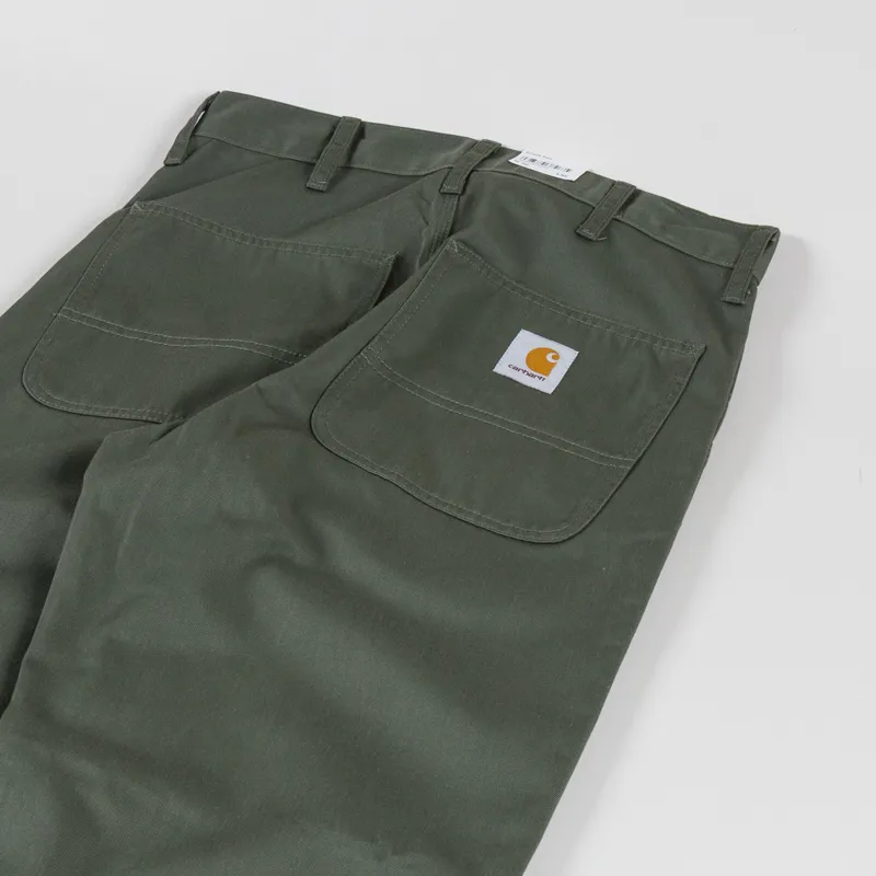 Carhartt WIP Simple Pant Leaf Rinsed Denison Twill-3