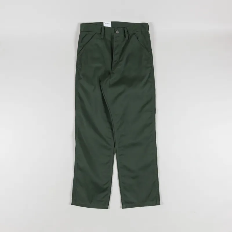 Carhartt WIP Simple Pant Opuntia Rinsed Denison Twill -1