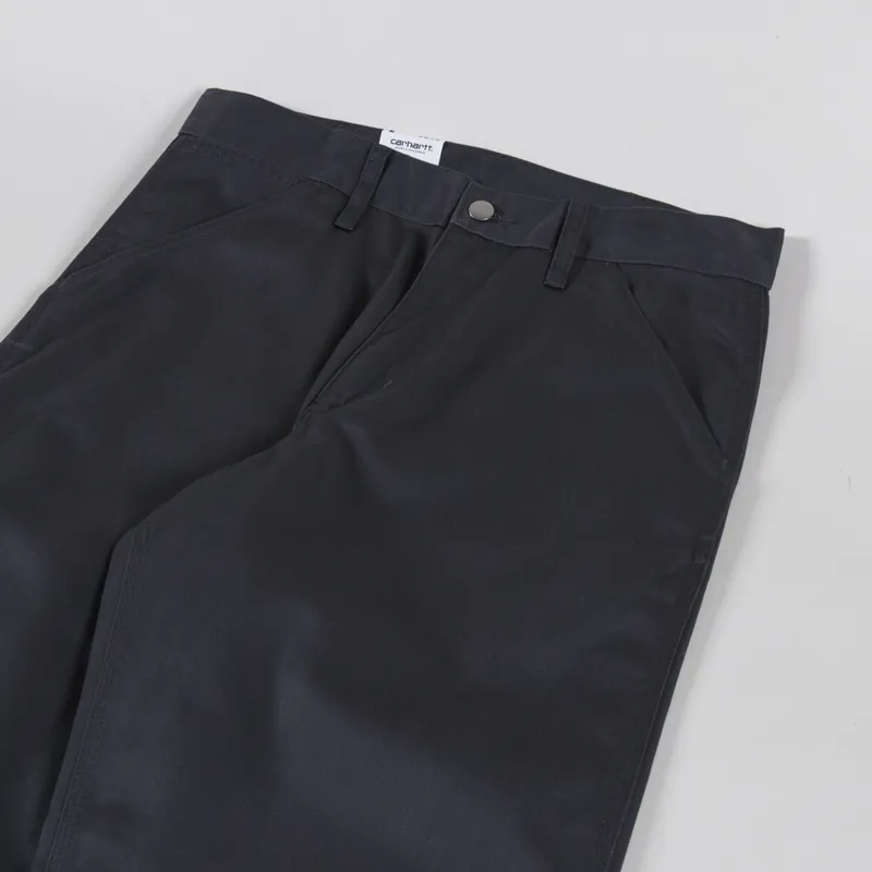 Carhartt WIP Simple Pant Graphite Rinsed Denison Twill-4