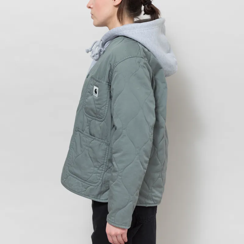 Carhartt WIP Womens Kylan Liner Velvet Green-2