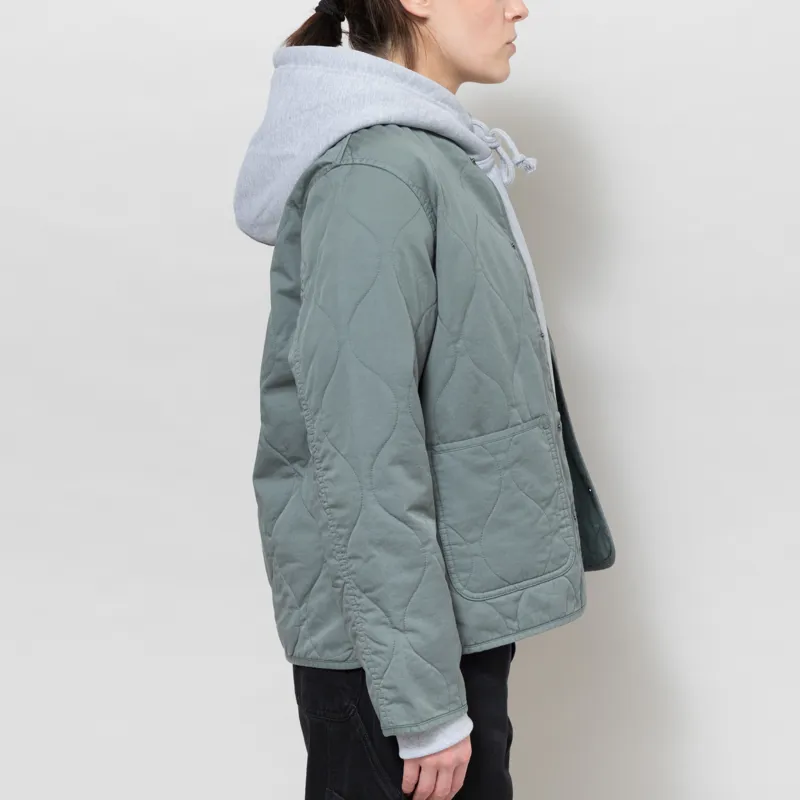 Carhartt WIP Womens Kylan Liner Velvet Green-4