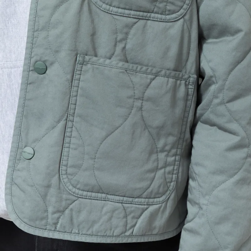 Carhartt WIP Womens Kylan Liner Velvet Green-7