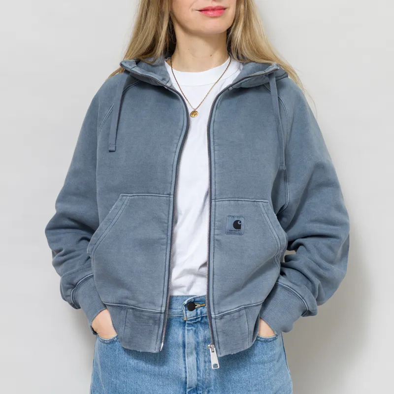 Carhartt WIP Womens Hooded Torion Jacket Office Blue-2