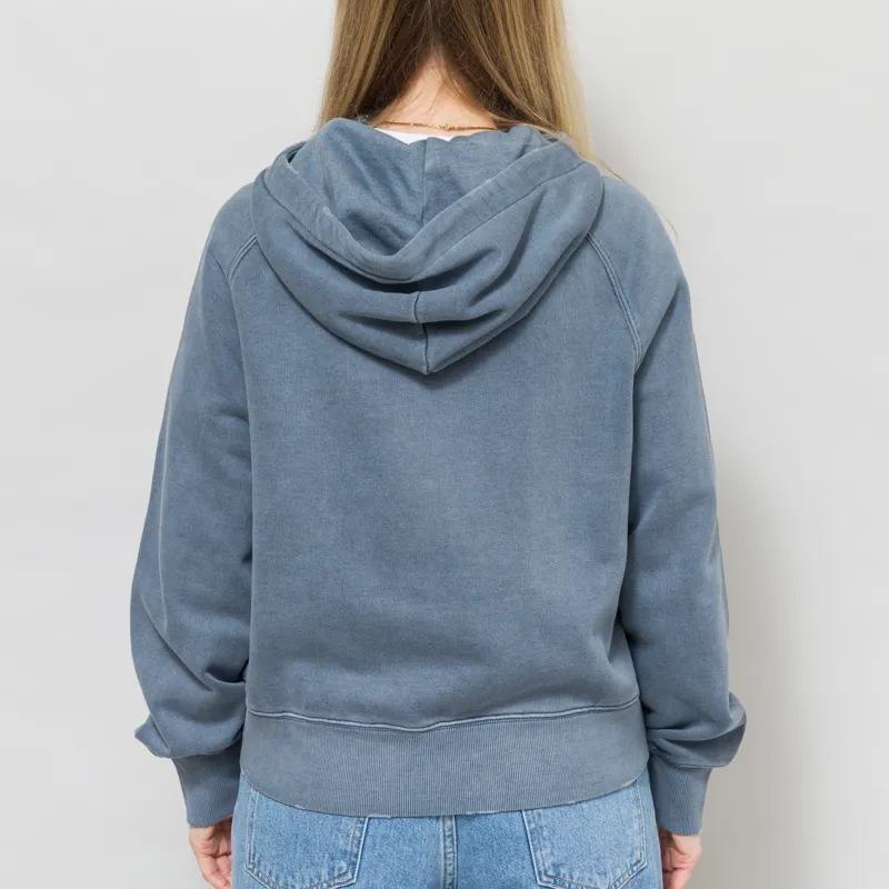 Carhartt WIP Womens Hooded Torion Jacket Office Blue-5