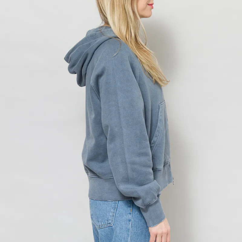 Carhartt WIP Womens Hooded Torion Jacket Office Blue-6