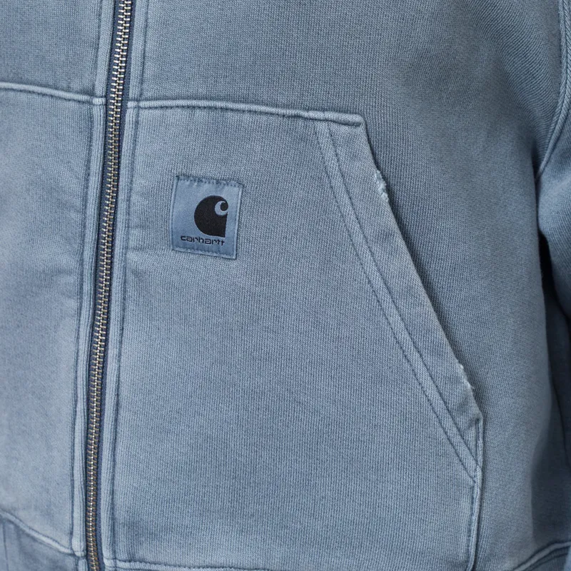 Carhartt WIP Womens Hooded Torion Jacket Office Blue-9