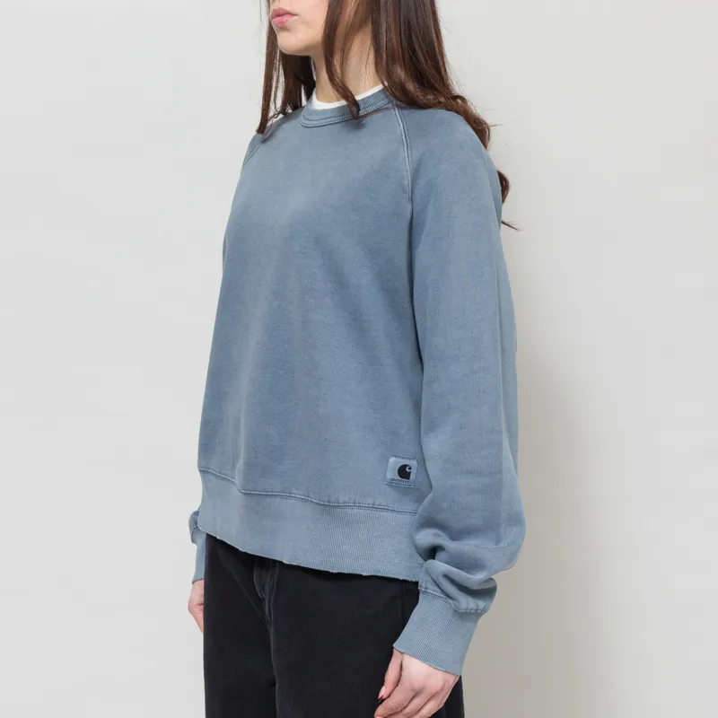 Carhartt WIP Womens Torion Sweat Office Blue -2
