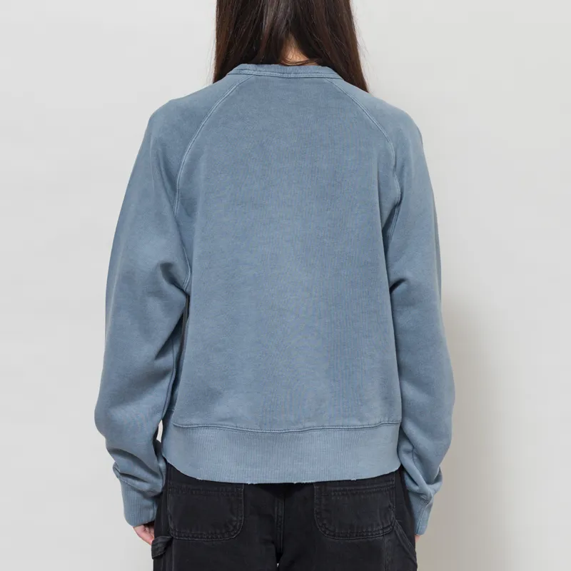 Carhartt WIP Womens Torion Sweat Office Blue -4