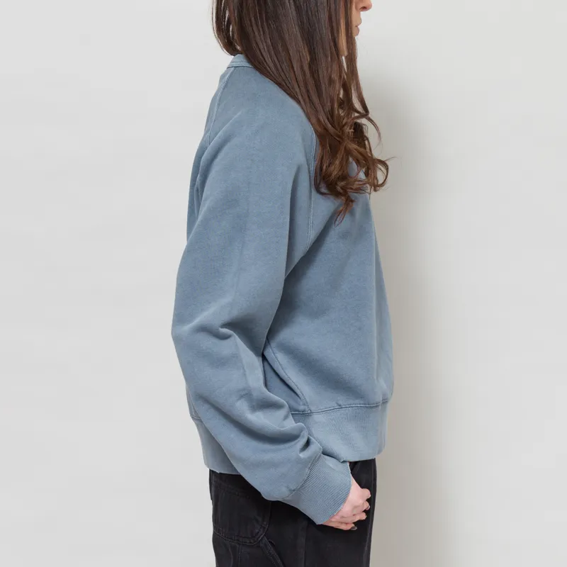 Carhartt WIP Womens Torion Sweat Office Blue -5