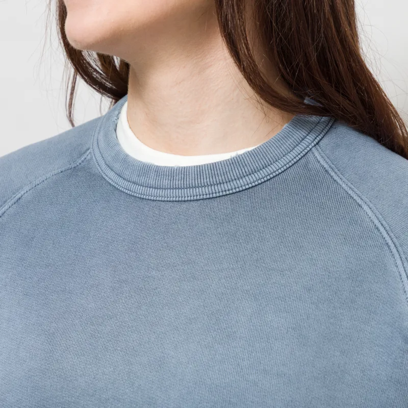 Carhartt WIP Womens Torion Sweat Office Blue -6