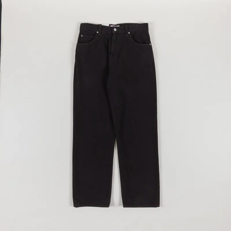 Edwin Matrix Pants Black Coffee Bean Overdyed-1