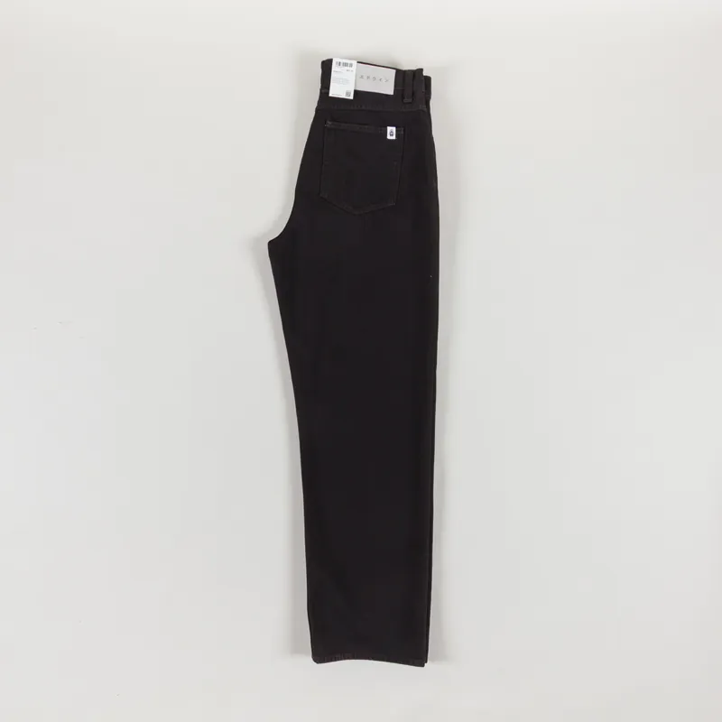 Edwin Matrix Pants Black Coffee Bean Overdyed-2