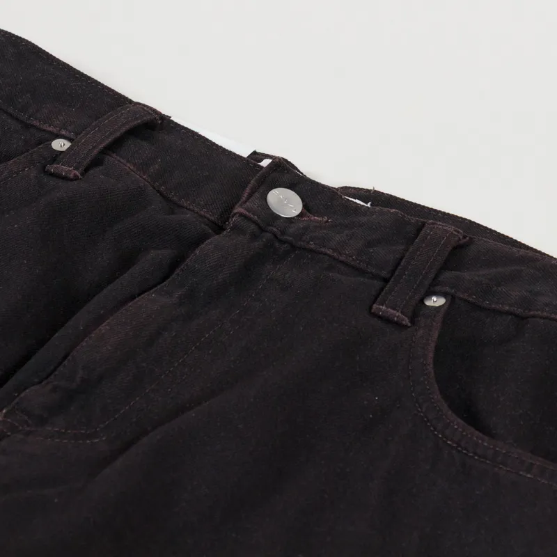 Edwin Matrix Pants Black Coffee Bean Overdyed-8