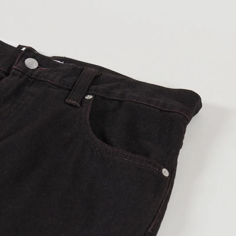 Edwin Matrix Pants Black Coffee Bean Overdyed-9