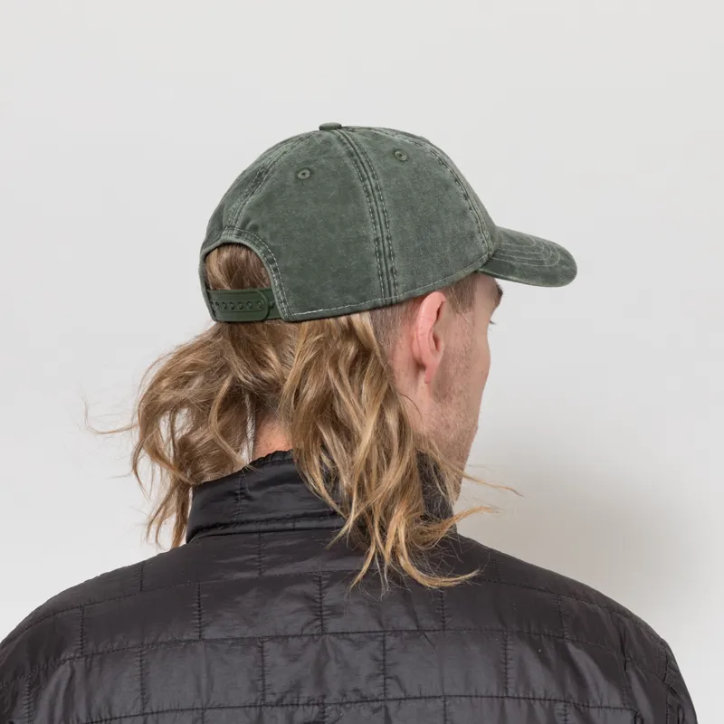 Edwin Soft Washed 6 Panel Cap Mediterranea Stone Washed-2