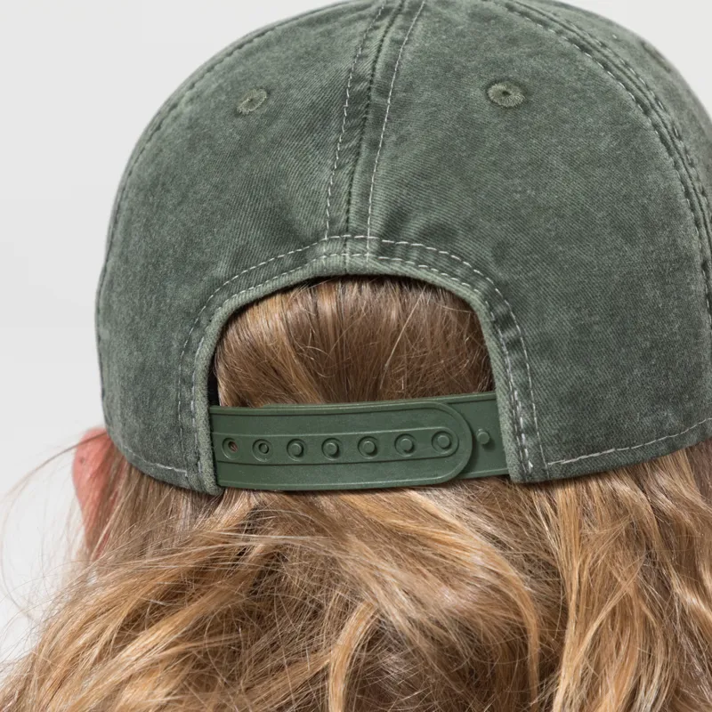 Edwin Soft Washed 6 Panel Cap Mediterranea Stone Washed-4