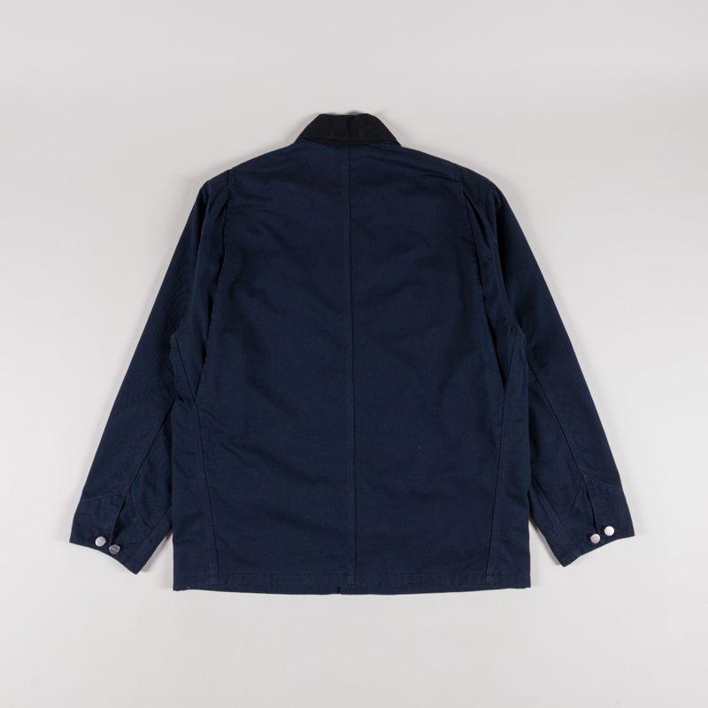 Carhartt WIP OG Chore Coat Deep Night Black Rinsed-2