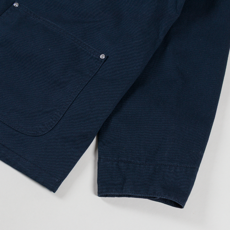 Carhartt WIP OG Chore Coat Deep Night Black Rinsed-8