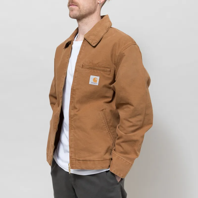 Carhartt WIP Detroit Jacket Hamilton Brown-1