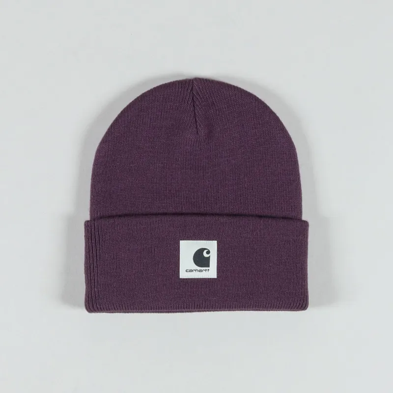 Carhartt WIP Womens Ashley Beanie Cozy Purple