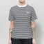 Carhartt WIP Womens Ezra T Shirt Striped Black Wax