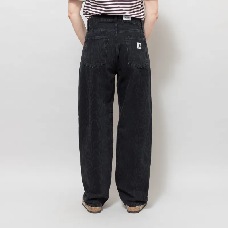 Carhartt WIP Womens Snake Arin Pants Snake Camo Black-3