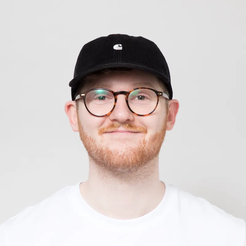 Carhartt WIP Harlem Cap Black Wax-1