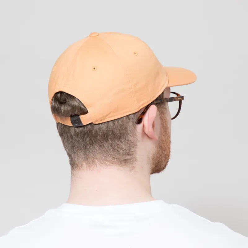 Carhartt WIP Madison Logo Cap Gentle Orange White-2