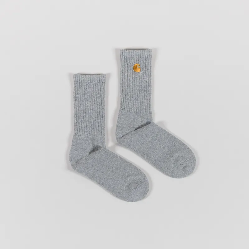 Carhartt WIP Chase Socks Crew Heather Gold