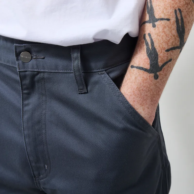 Carhartt WIP Simple Pant Styx Rinsed Denison Twill-4