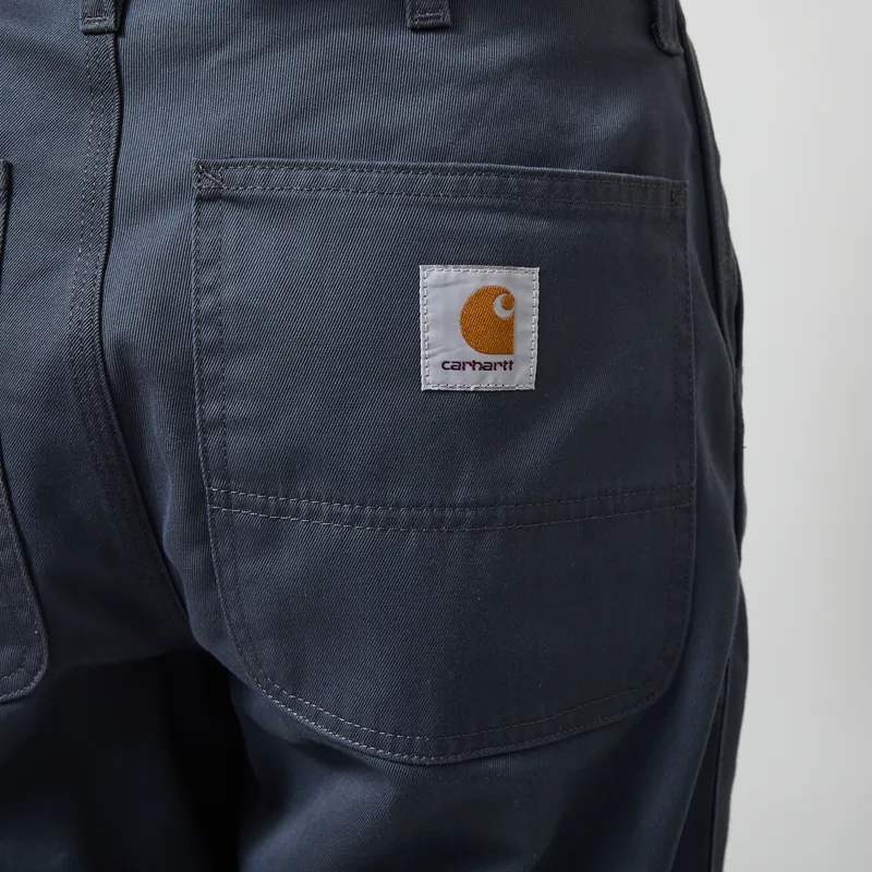 Carhartt WIP Simple Pant Styx Rinsed Denison Twill-5