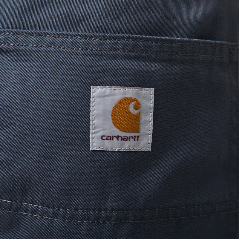 Carhartt WIP Simple Pant Styx Rinsed Denison Twill-6