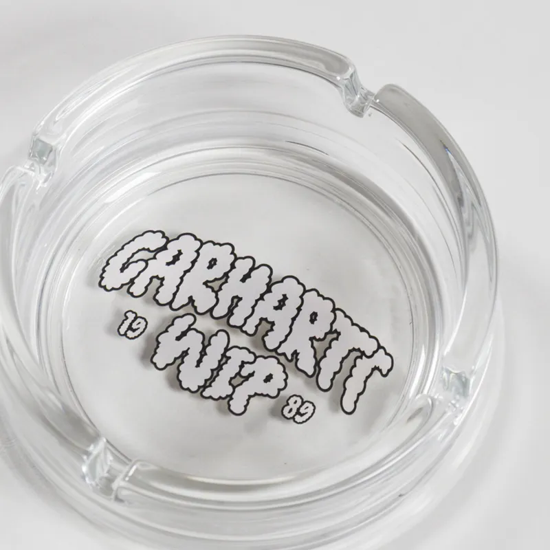Carhartt WIP Cloud Script Ashtray Clear-1