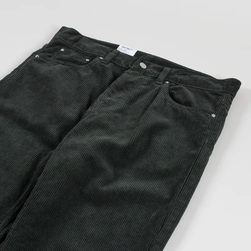 Carhartt WIP Newel Pant Raven Rinsed Coventry Corduroy-6