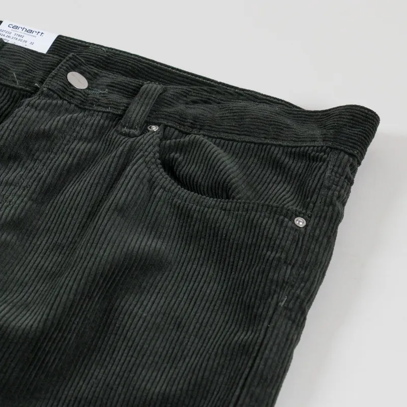 Carhartt WIP Newel Pant Raven Rinsed Coventry Corduroy-8