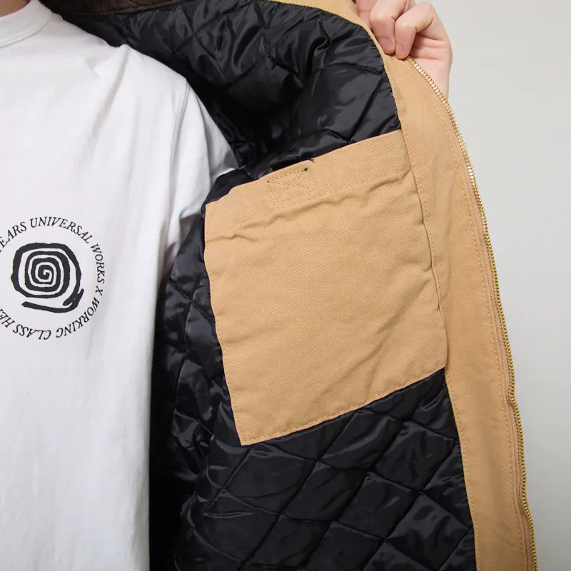 Carhartt WIP OG Detroit Jacket WIP Dusty H Tobacco Stone Canvas-10