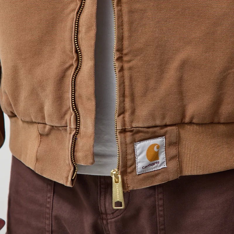 Carhartt WIP OG Santa Fe Jacket WIP H Brown Tobacco Stone Canvas-5
