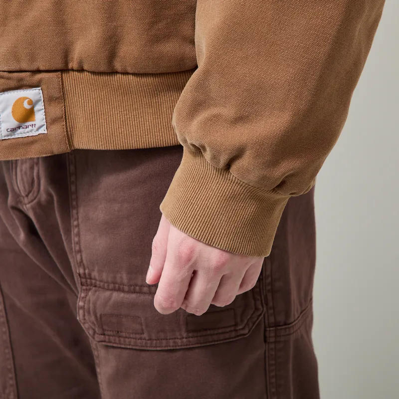 Carhartt WIP OG Santa Fe Jacket WIP H Brown Tobacco Stone Canvas-6
