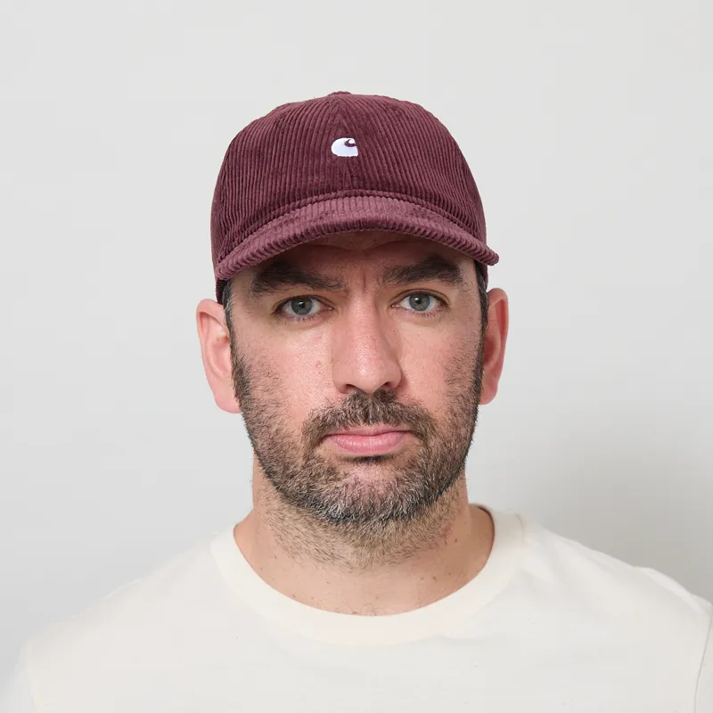Carhartt WIP Harlem Cap Amarone White-1