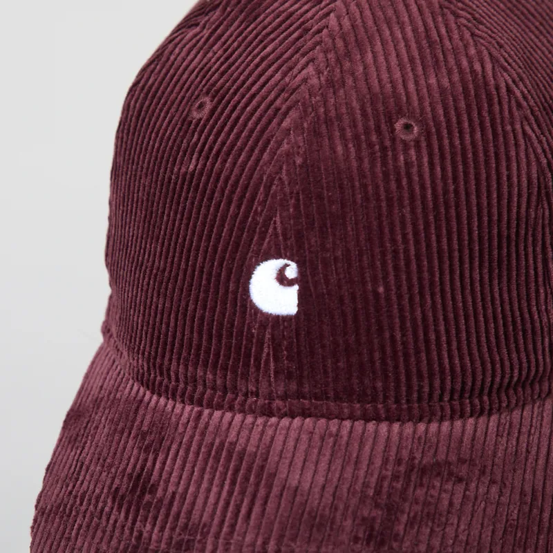 Carhartt WIP Harlem Cap Amarone White-3