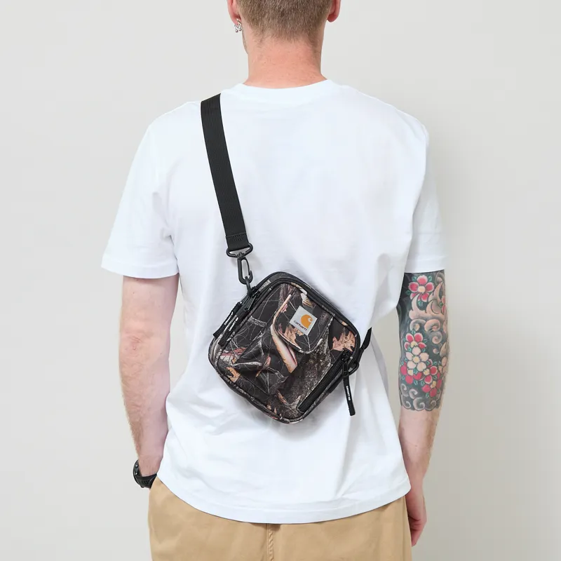 Carhartt WIP Essentials Bag Small Camo Feather Tree Black-2