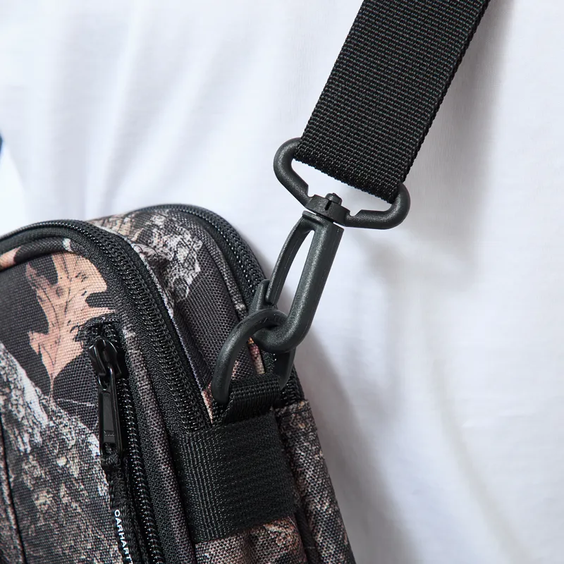 Carhartt WIP Essentials Bag Small Camo Feather Tree Black-5