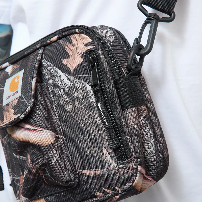 Carhartt WIP Essentials Bag Small Camo Feather Tree Black-4