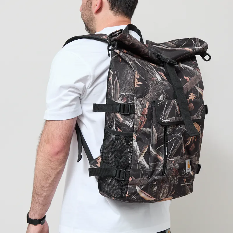 Carhartt WIP Phillis Backpack Camo Feather Tree Black-1