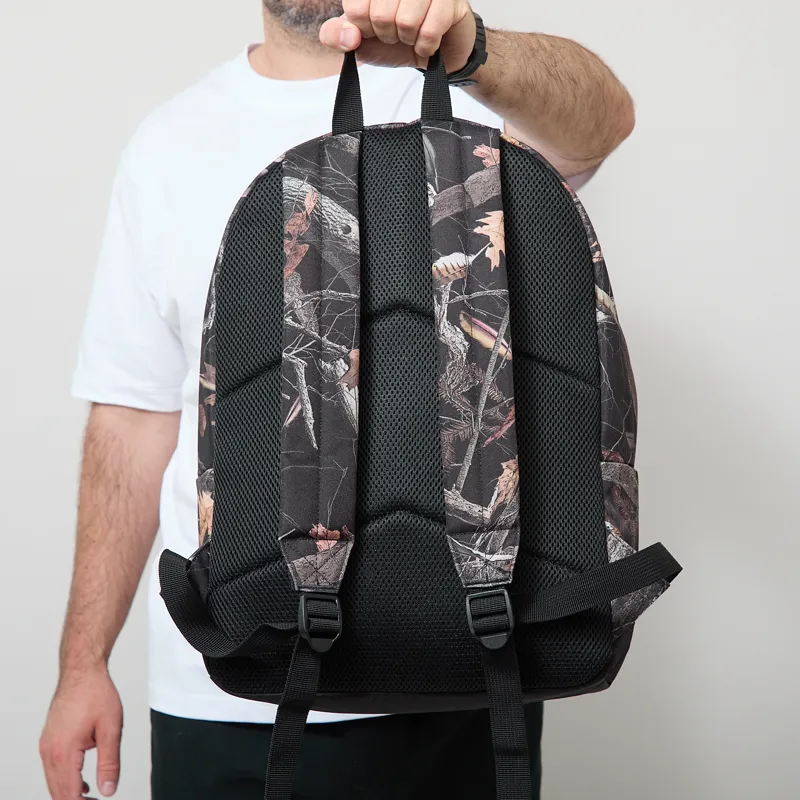 Carhartt WIP Jake Backpack Camo Feather Tree Black-4