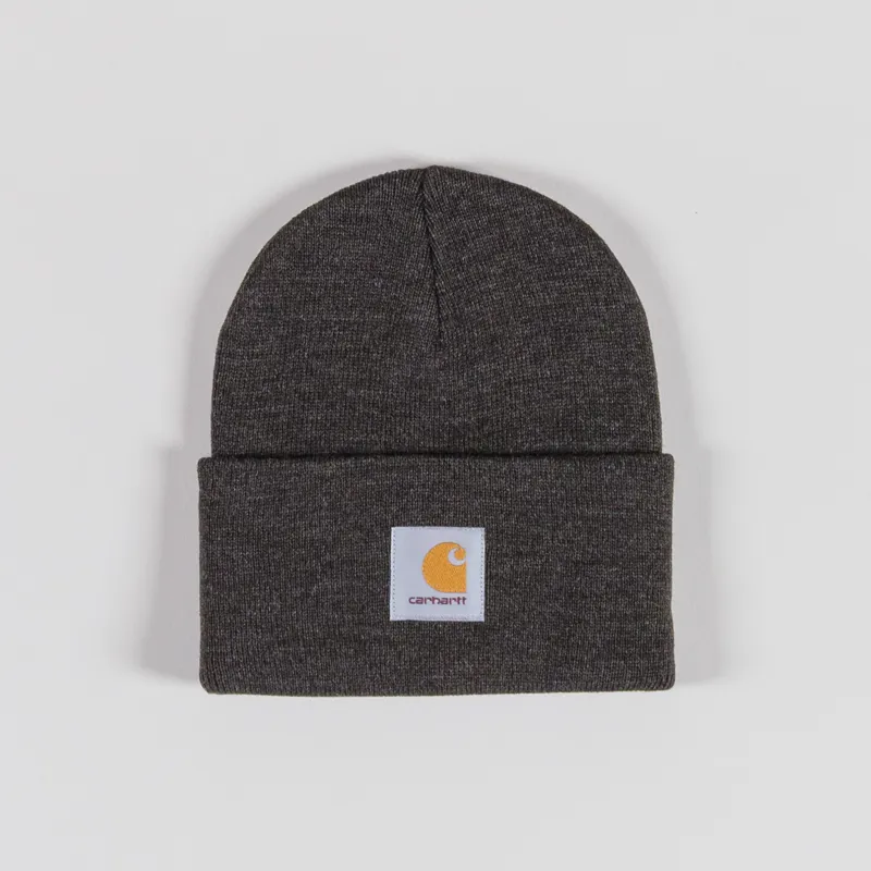 Carhartt WIP Acrylic Watch Hat Shungite Heather